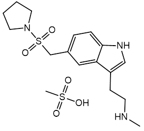 Almotriptan EP Impurity A (Mesylate salt)